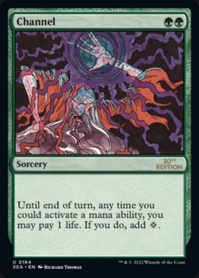 Channel [30th Anniversary Edition] MTG Single Magic: The Gathering | Red Claw Gaming