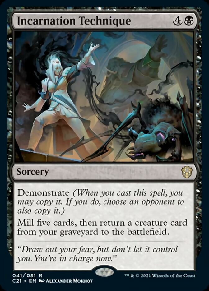 Incarnation Technique [Commander 2021] MTG Single Magic: The Gathering | Red Claw Gaming