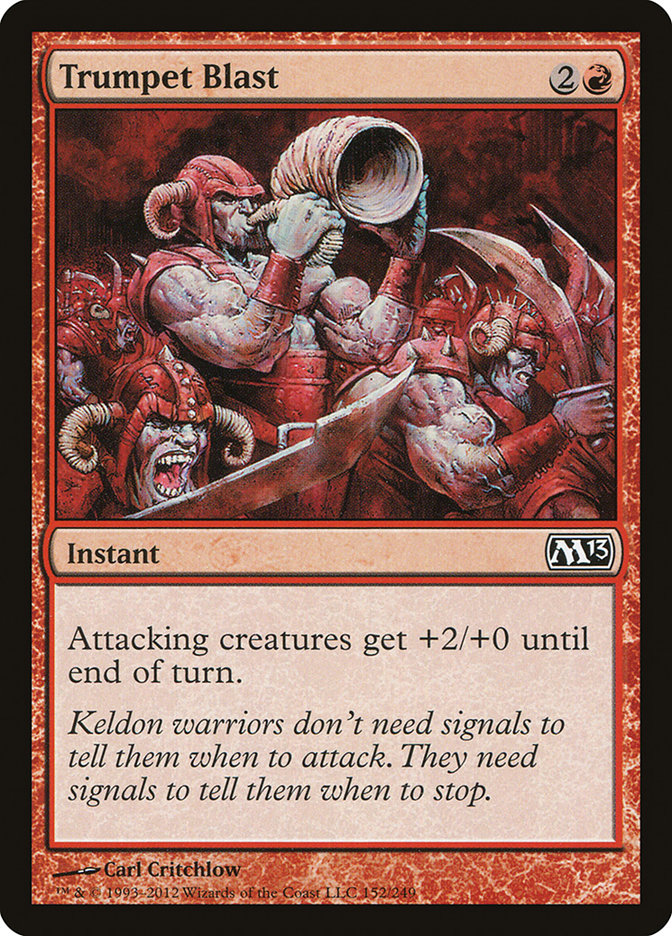 Trumpet Blast [Magic 2013] MTG Single Magic: The Gathering | Red Claw Gaming