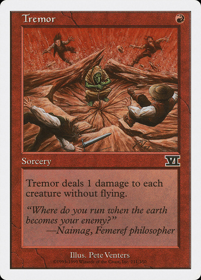 Tremor [Classic Sixth Edition] MTG Single Magic: The Gathering | Red Claw Gaming