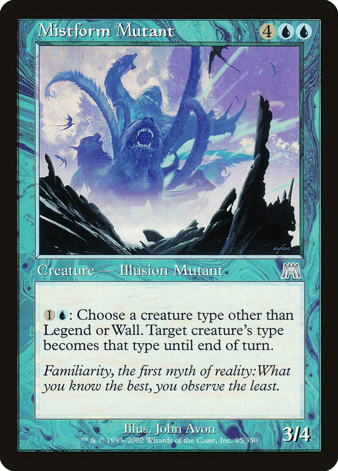 Mistform Mutant [Onslaught] MTG Single Magic: The Gathering | Red Claw Gaming