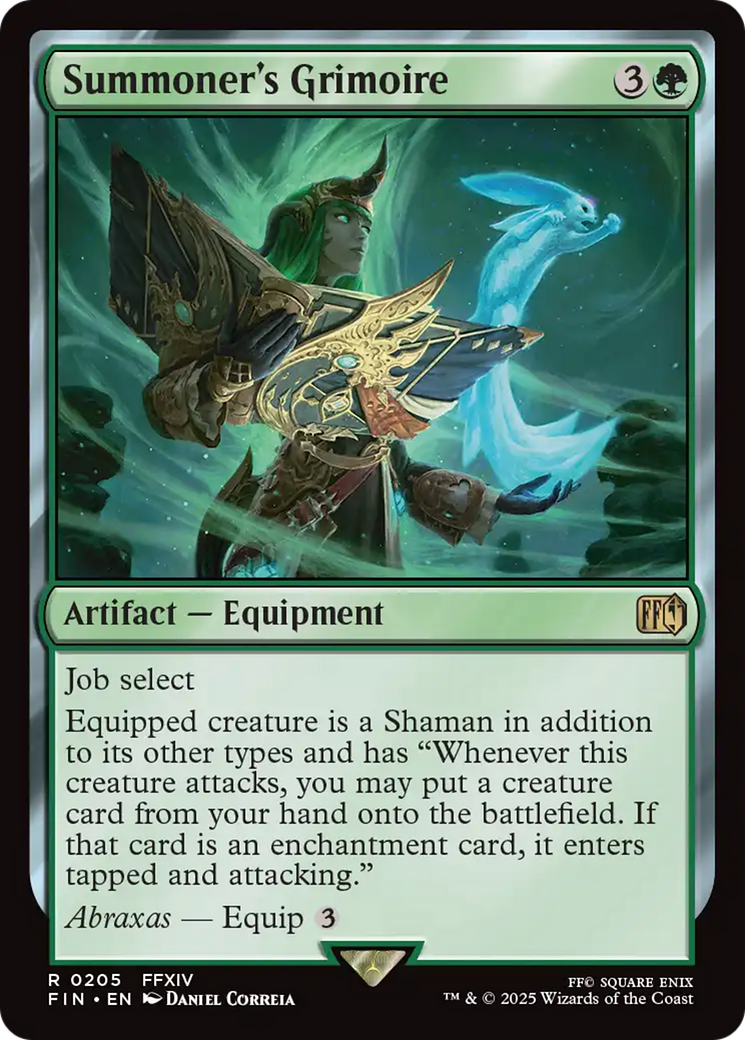 Summoner's Grimoire [FINAL FANTASY] MTG Single Magic: The Gathering | Red Claw Gaming
