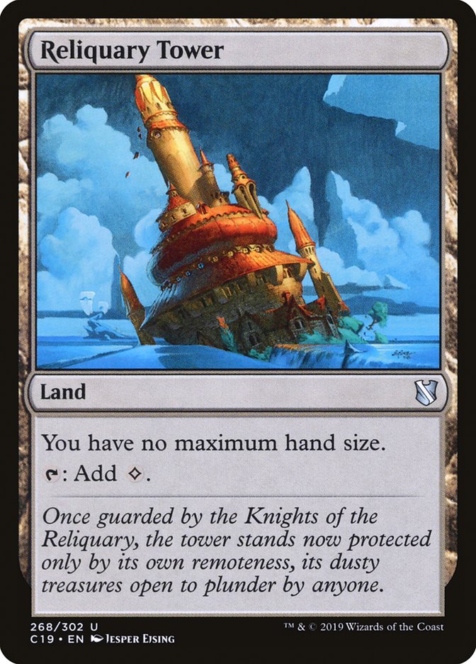 Reliquary Tower [Commander 2019] MTG Single Magic: The Gathering | Red Claw Gaming