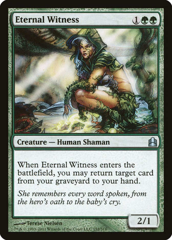 Eternal Witness [Commander 2011] MTG Single Magic: The Gathering | Red Claw Gaming
