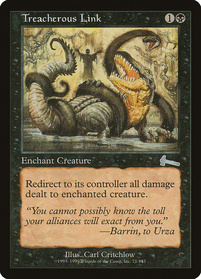 Treacherous Link [Urza's Legacy] MTG Single Magic: The Gathering | Red Claw Gaming