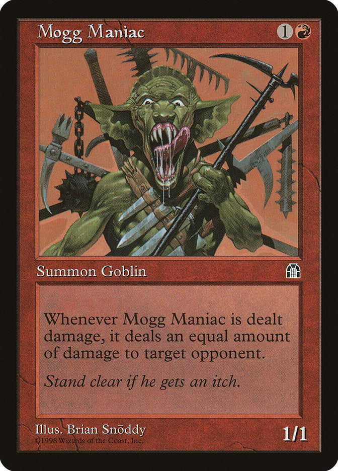 Mogg Maniac [Stronghold] MTG Single Magic: The Gathering | Red Claw Gaming