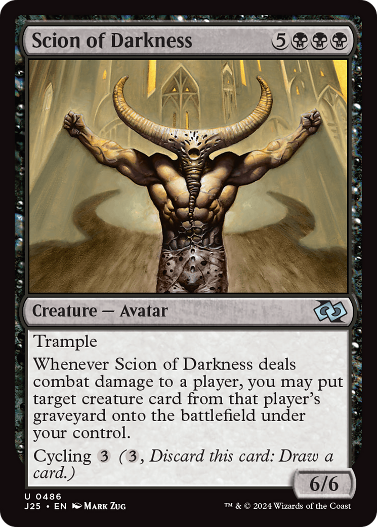 Scion of Darkness [Foundations Jumpstart] MTG Single Magic: The Gathering | Red Claw Gaming
