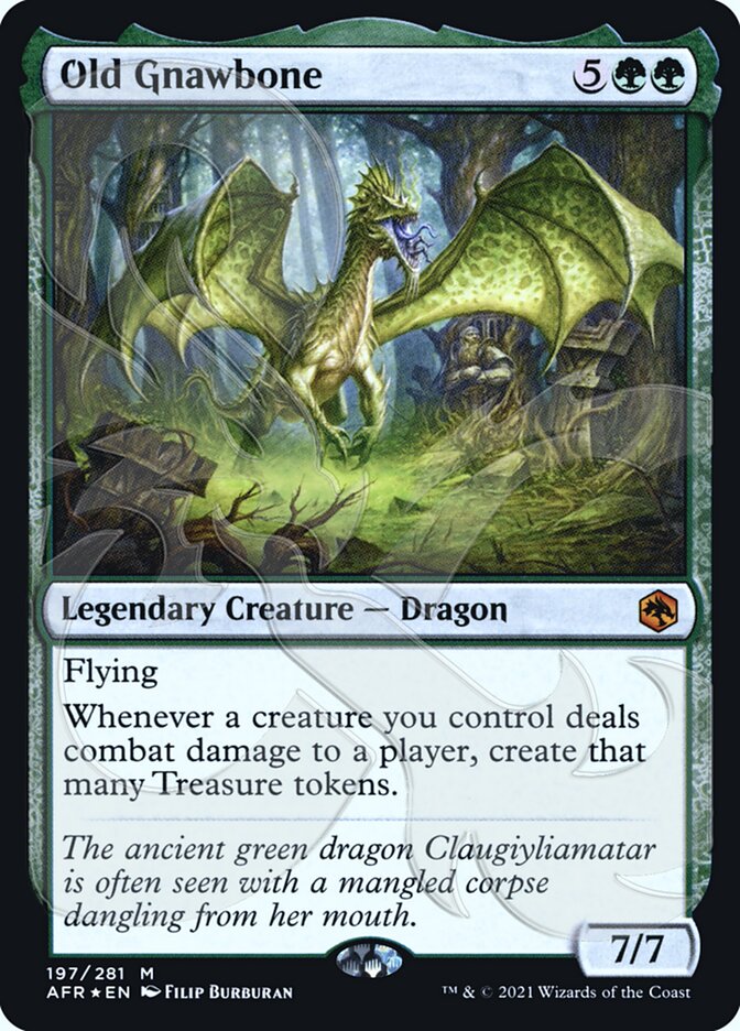 Old Gnawbone (Ampersand Promo) [Dungeons & Dragons: Adventures in the Forgotten Realms Promos] MTG Single Magic: The Gathering | Red Claw Gaming