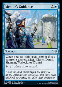 Mentor's Guidance [Strixhaven: School of Mages] MTG Single Magic: The Gathering | Red Claw Gaming