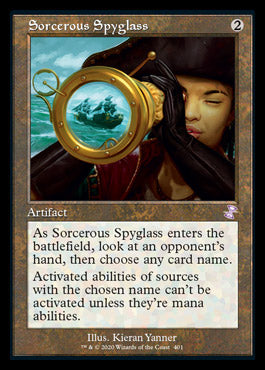 Sorcerous Spyglass (Timeshifted) [Time Spiral Remastered] MTG Single Magic: The Gathering | Red Claw Gaming