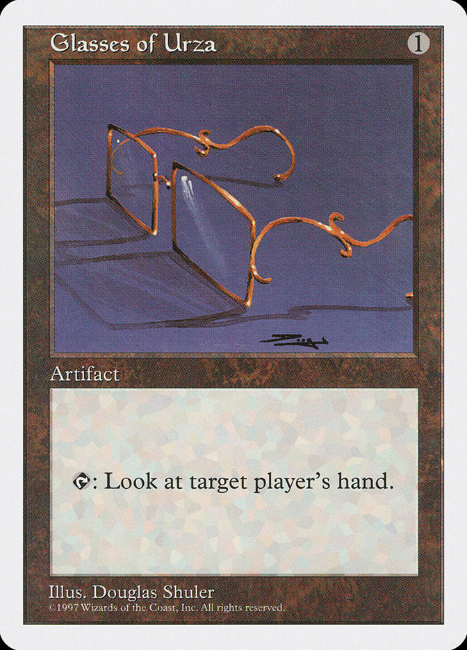 Glasses of Urza [Fifth Edition] MTG Single Magic: The Gathering | Red Claw Gaming