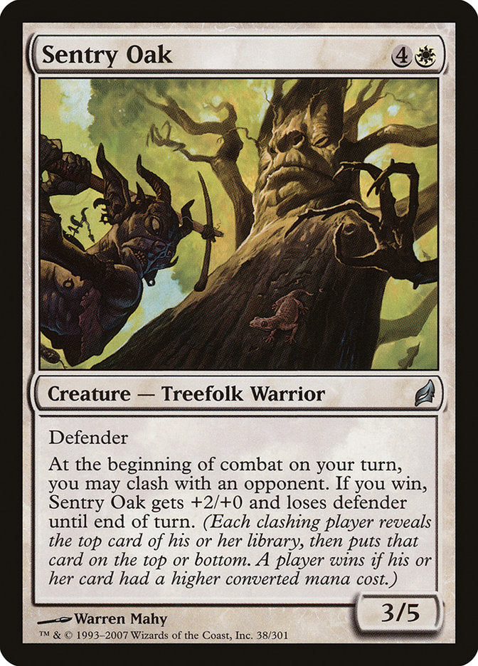 Sentry Oak [Lorwyn] MTG Single Magic: The Gathering | Red Claw Gaming