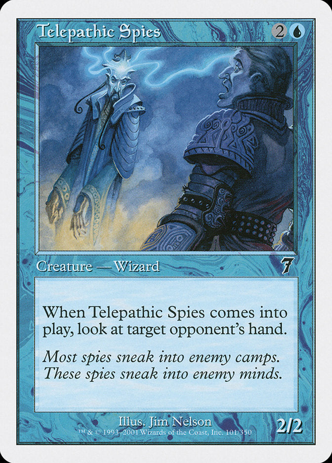 Telepathic Spies [Seventh Edition] MTG Single Magic: The Gathering | Red Claw Gaming