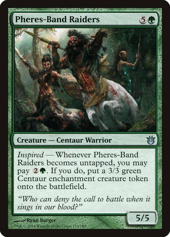 Pheres-Band Raiders [Born of the Gods] MTG Single Magic: The Gathering | Red Claw Gaming