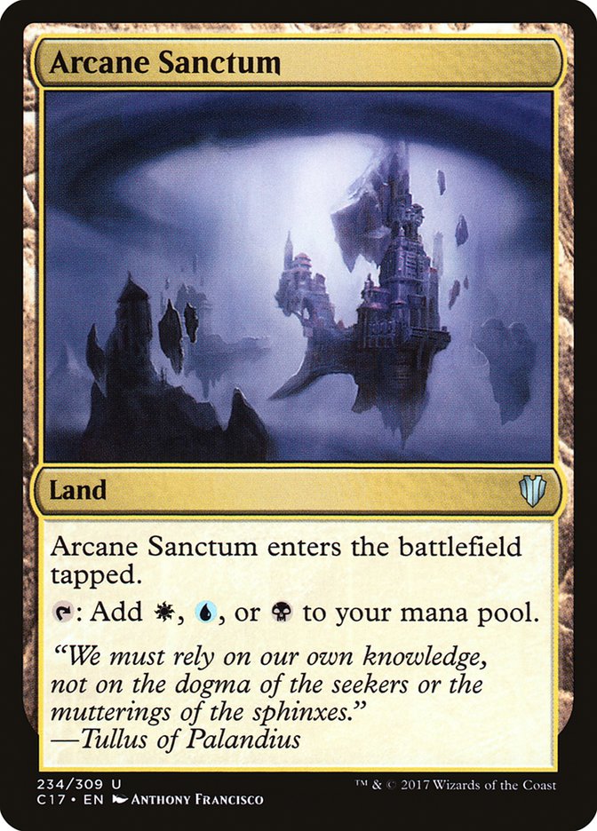 Arcane Sanctum [Commander 2017] MTG Single Magic: The Gathering | Red Claw Gaming