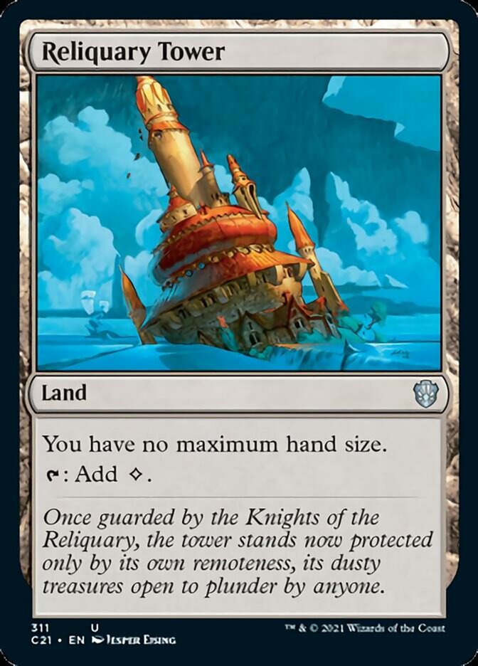 Reliquary Tower [Commander 2021] MTG Single Magic: The Gathering | Red Claw Gaming