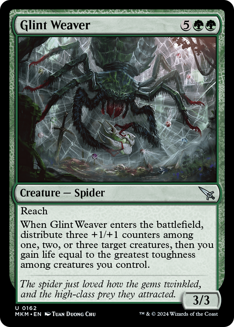 Glint Weaver [Murders at Karlov Manor] MTG Single Magic: The Gathering    | Red Claw Gaming