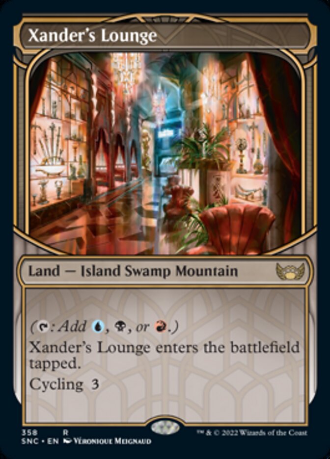 Xander's Lounge (Showcase Skyscraper) [Streets of New Capenna] MTG Single Magic: The Gathering | Red Claw Gaming