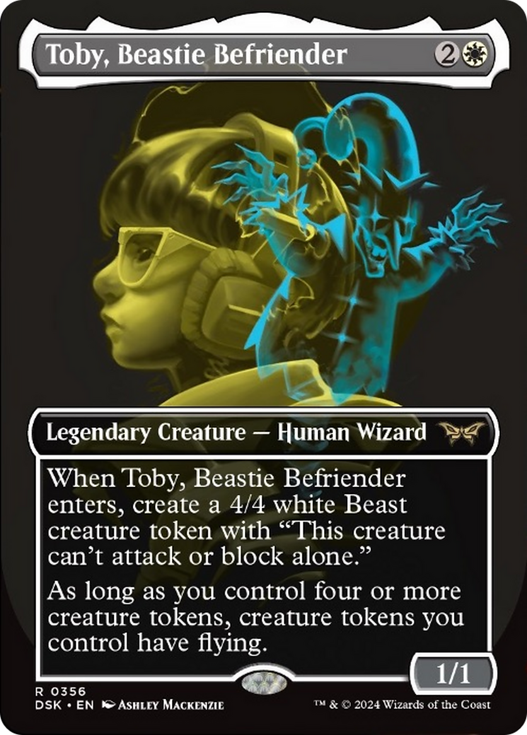 Toby, Beastie Befriender (Showcase) [Duskmourn: House of Horror] MTG Single Magic: The Gathering | Red Claw Gaming