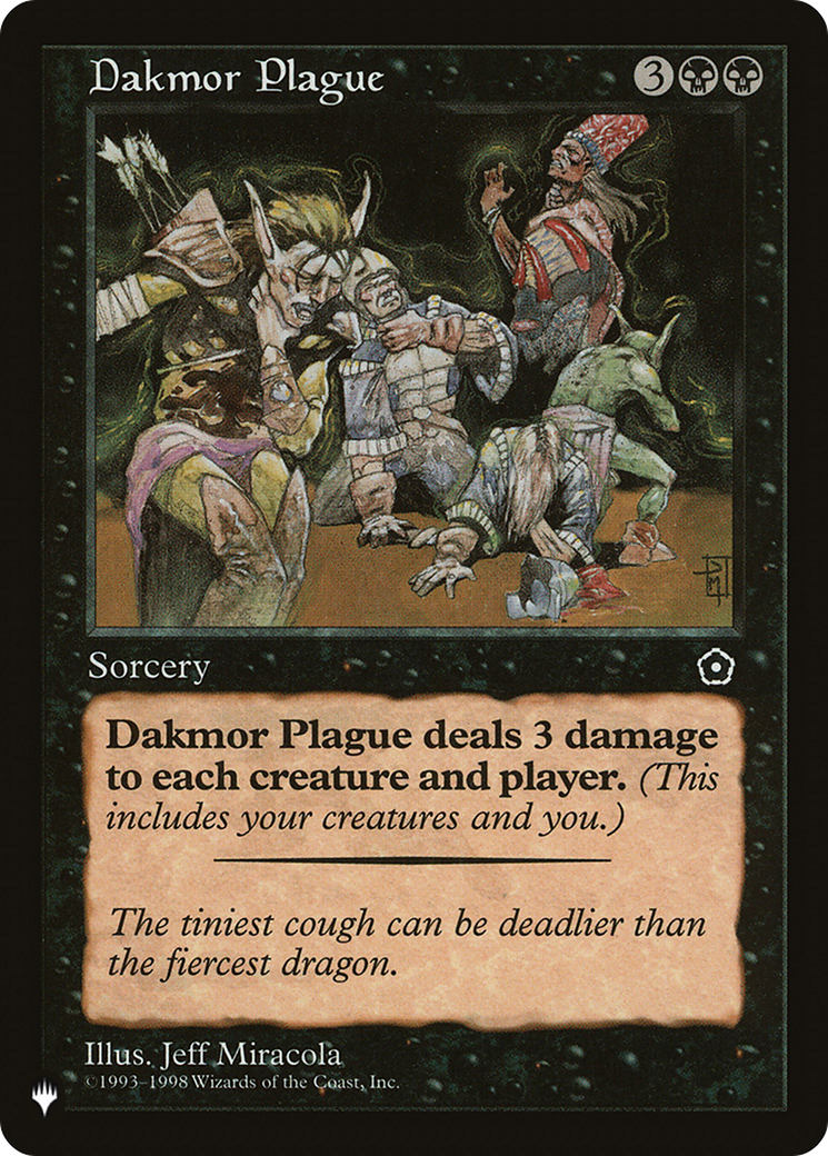 Dakmor Plague [The List] MTG Single Magic: The Gathering | Red Claw Gaming