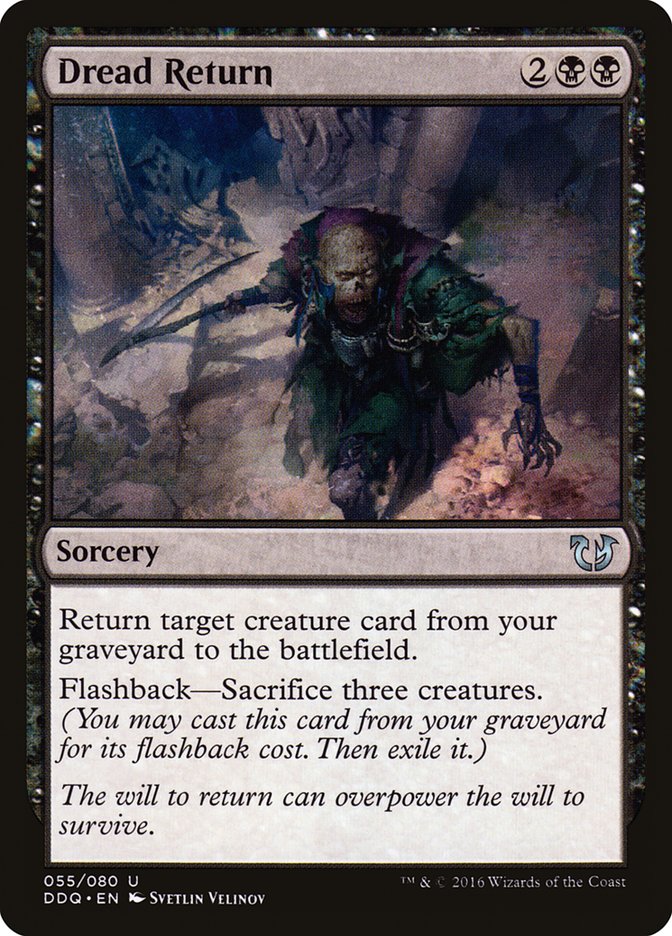 Dread Return [Duel Decks: Blessed vs. Cursed] MTG Single Magic: The Gathering | Red Claw Gaming