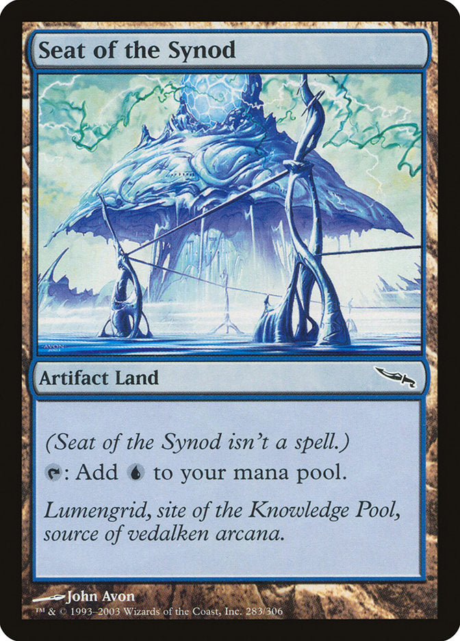 Seat of the Synod [Mirrodin] MTG Single Magic: The Gathering | Red Claw Gaming