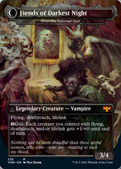 Henrika Domnathi // Henrika, Infernal Seer - The Three Weird Sisters // Fiends of Darkest Night [Innistrad: Crimson Vow] MTG Single Magic: The Gathering | Red Claw Gaming