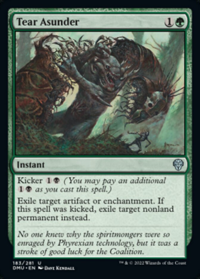 Tear Asunder [Dominaria United] MTG Single Magic: The Gathering | Red Claw Gaming