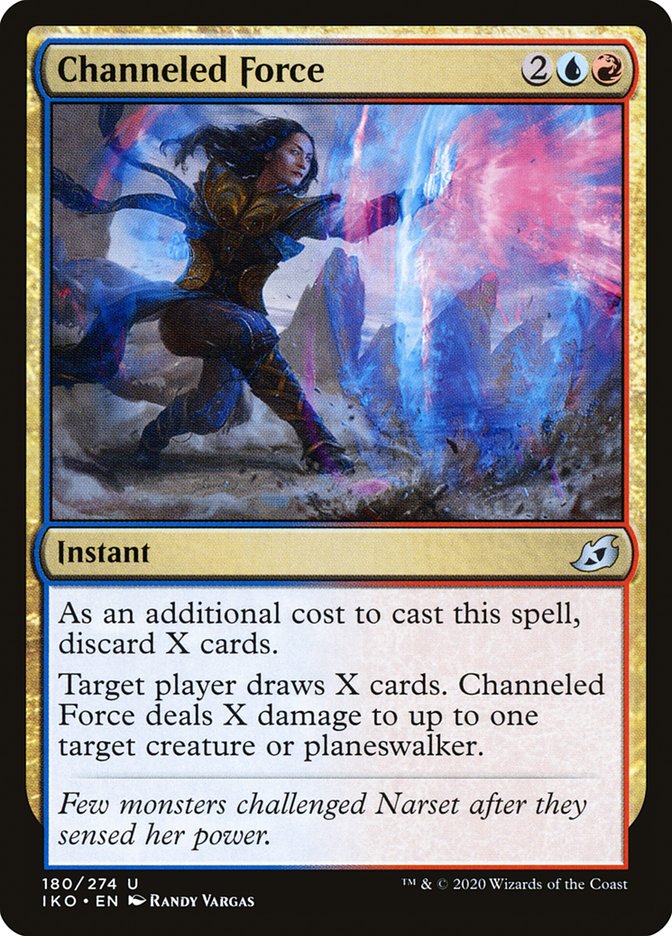 Channeled Force [Ikoria: Lair of Behemoths] MTG Single Magic: The Gathering | Red Claw Gaming