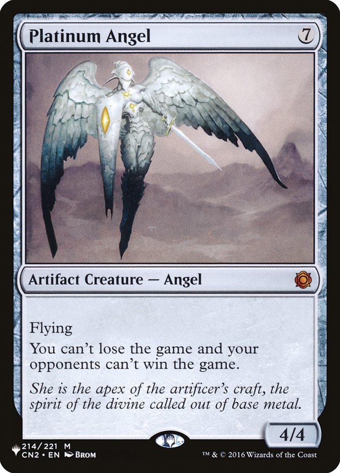 Platinum Angel [The List] MTG Single Magic: The Gathering | Red Claw Gaming