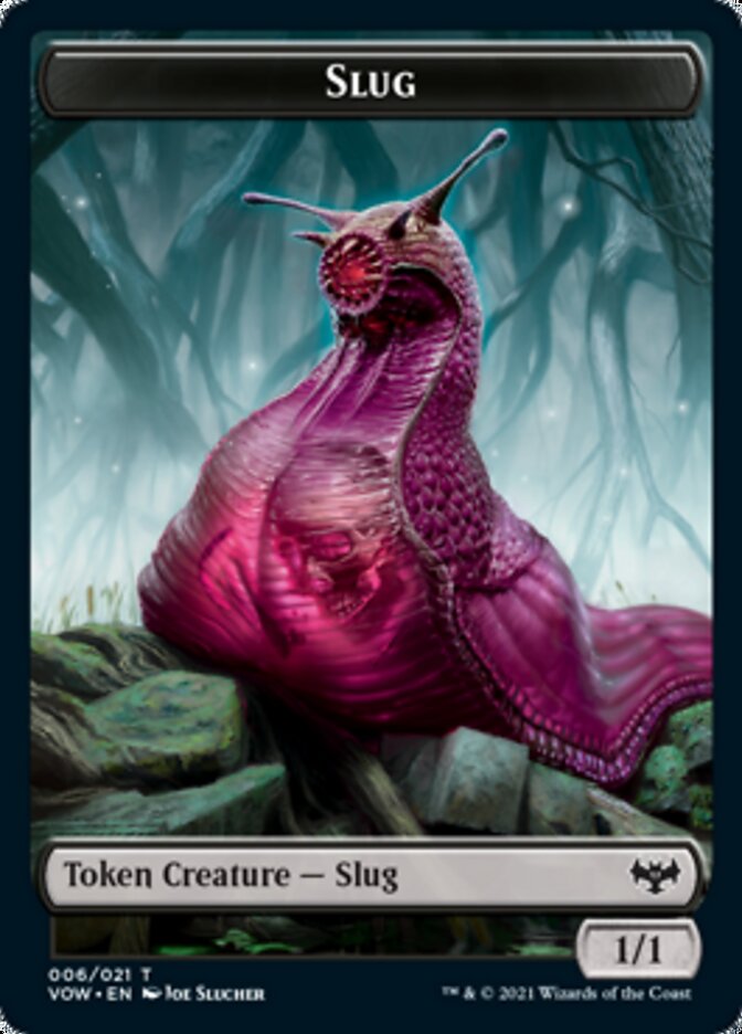 Blood // Slug Double-Sided Token [Innistrad: Crimson Vow Tokens] MTG Single Magic: The Gathering | Red Claw Gaming