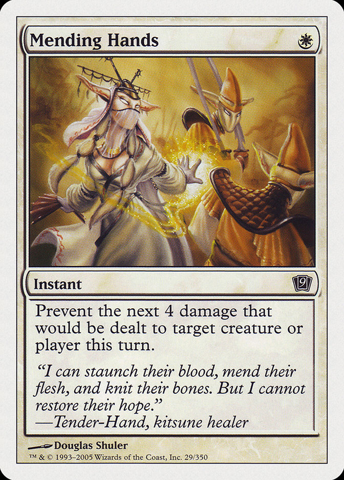 Mending Hands [Ninth Edition] MTG Single Magic: The Gathering | Red Claw Gaming