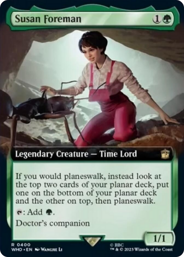 Susan Foreman (Extended Art) [Doctor Who] MTG Single Magic: The Gathering    | Red Claw Gaming