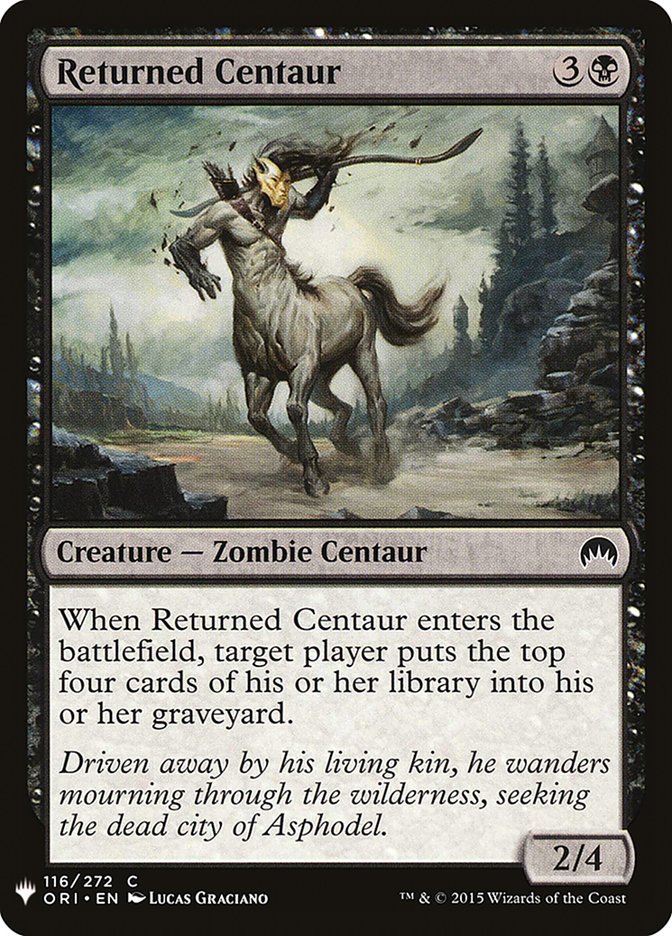 Returned Centaur [Mystery Booster] MTG Single Magic: The Gathering    | Red Claw Gaming