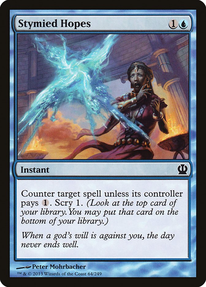 Stymied Hopes [Theros] MTG Single Magic: The Gathering | Red Claw Gaming