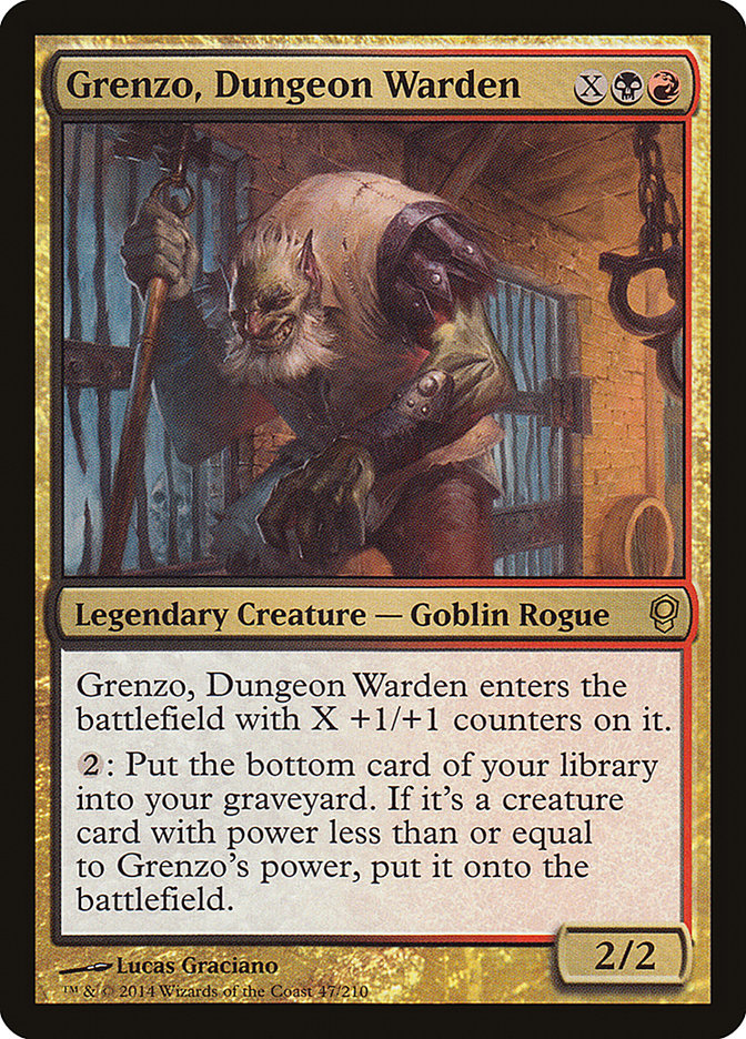 Grenzo, Dungeon Warden [Conspiracy] MTG Single Magic: The Gathering | Red Claw Gaming