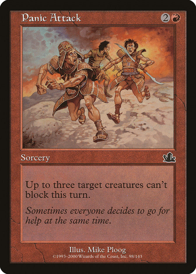 Panic Attack [Prophecy] MTG Single Magic: The Gathering | Red Claw Gaming