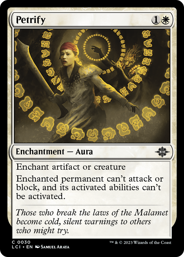 Petrify [The Lost Caverns of Ixalan] MTG Single Magic: The Gathering    | Red Claw Gaming