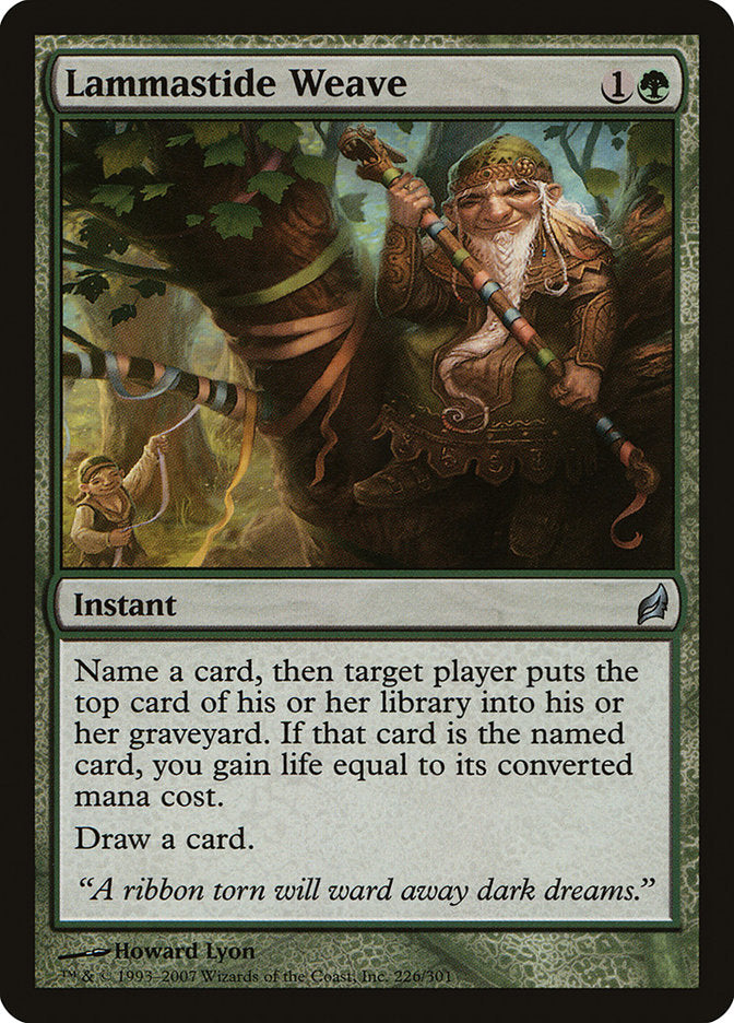 Lammastide Weave [Lorwyn] MTG Single Magic: The Gathering | Red Claw Gaming