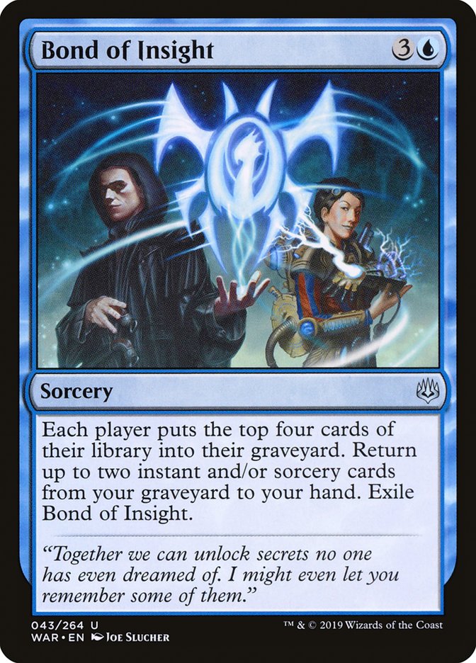 Bond of Insight [War of the Spark] MTG Single Magic: The Gathering | Red Claw Gaming