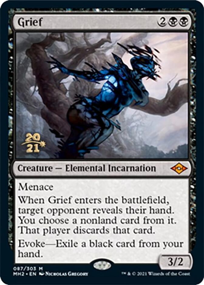 Grief [Modern Horizons 2 Prerelease Promos] MTG Single Magic: The Gathering | Red Claw Gaming