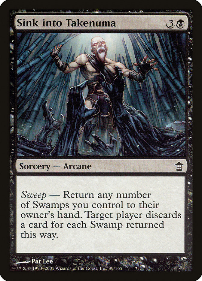 Sink into Takenuma [Saviors of Kamigawa] MTG Single Magic: The Gathering    | Red Claw Gaming