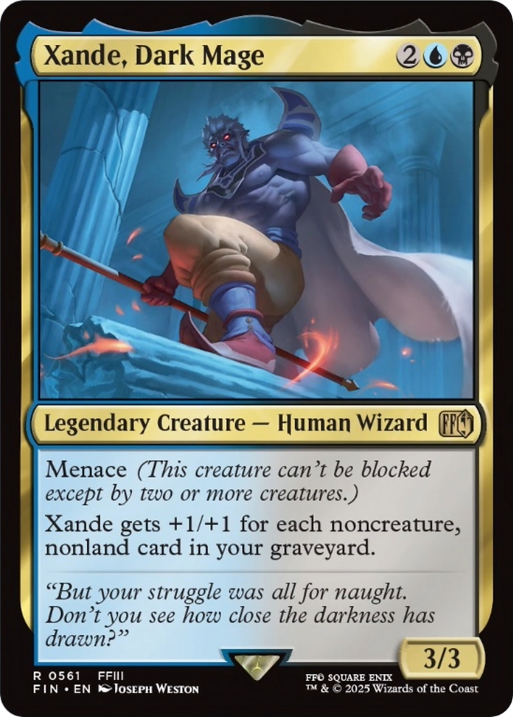 Xande, Dark Mage [FINAL FANTASY] MTG Single Magic: The Gathering | Red Claw Gaming