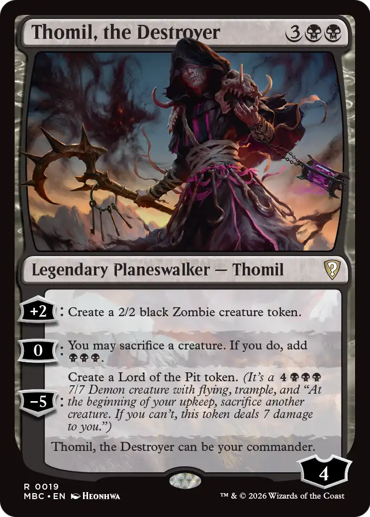 Thomil, the Destroyer [Mystery Booster: Commander Edition] | Red Claw Gaming