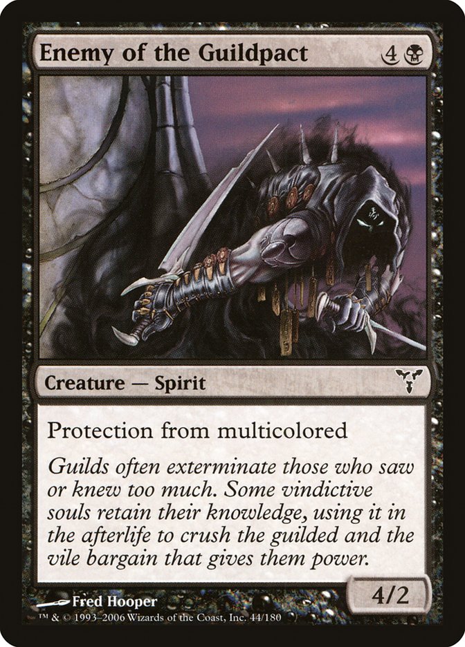 Enemy of the Guildpact [Dissension] MTG Single Magic: The Gathering | Red Claw Gaming