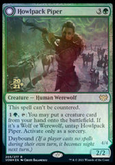 Howlpack Piper // Wildsong Howler [Innistrad: Crimson Vow Prerelease Promos] MTG Single Magic: The Gathering | Red Claw Gaming