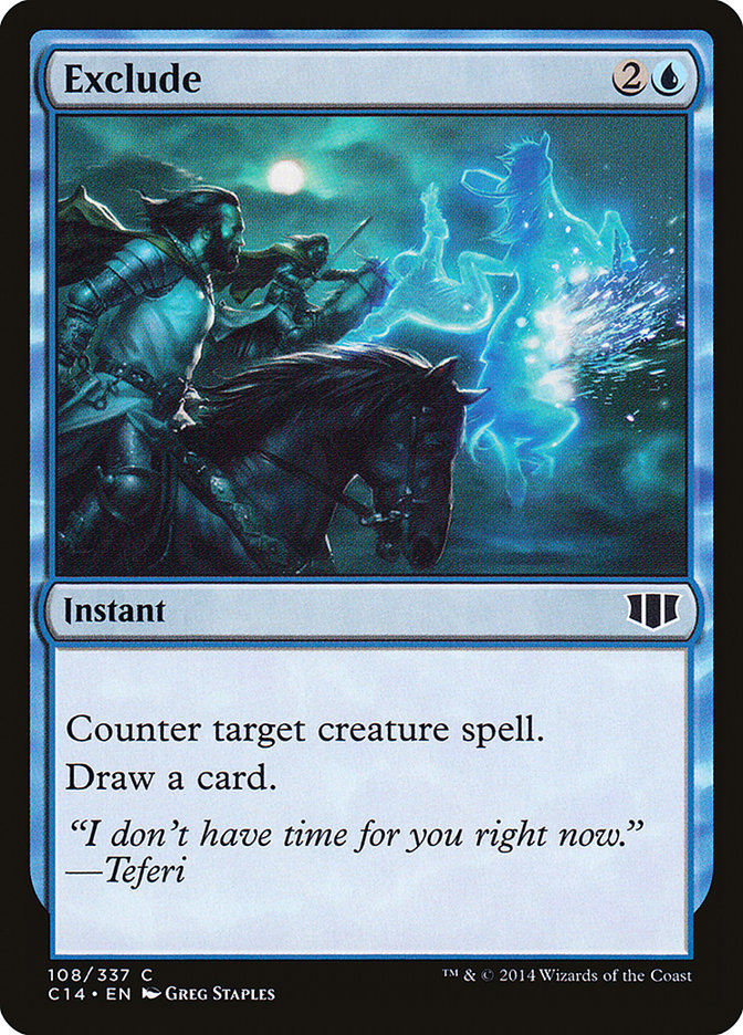 Exclude [Commander 2014] MTG Single Magic: The Gathering | Red Claw Gaming