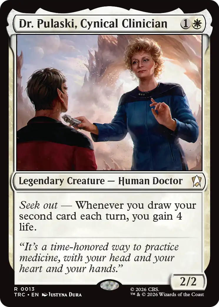 Dr. Pulaski, Cynical Clinician [Star Trek Commander] | Red Claw Gaming