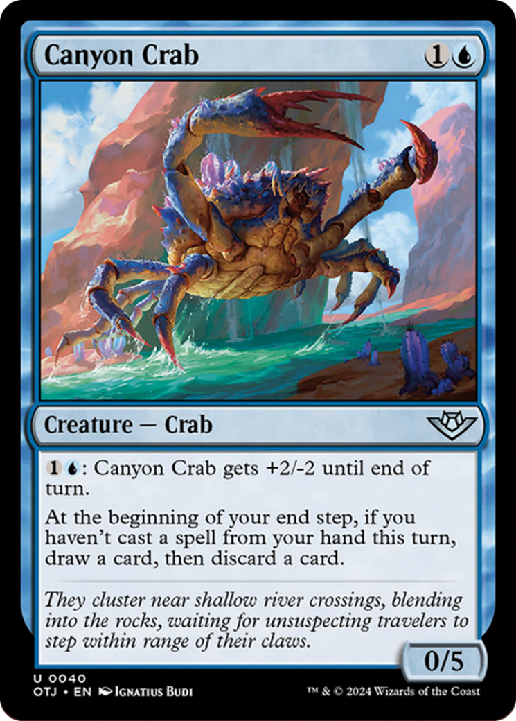 Canyon Crab [Outlaws of Thunder Junction] MTG Single Magic: The Gathering | Red Claw Gaming