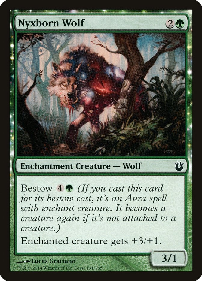 Nyxborn Wolf [Born of the Gods] MTG Single Magic: The Gathering | Red Claw Gaming